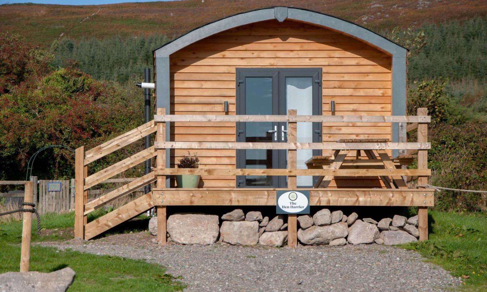The Hen Harrier - 4 Person Luxury Glamping Cabin Dungarvan  Buitenkant foto